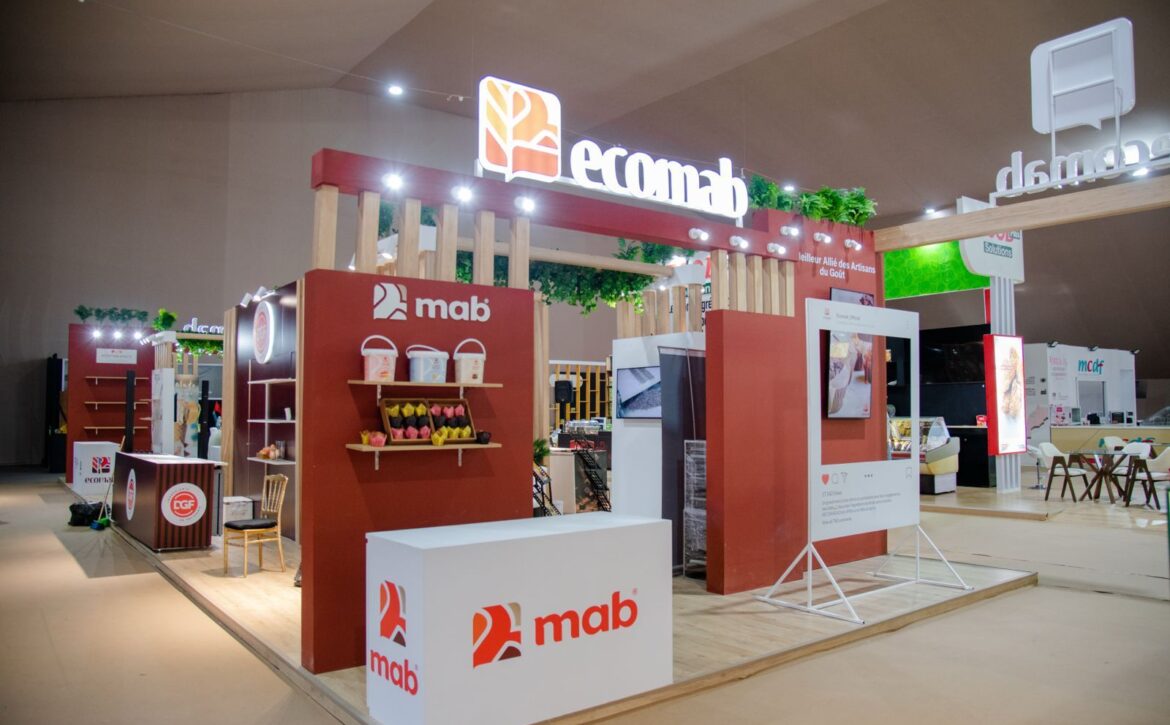 À l’occasion du CREMAI 2025, nous avons imaginé et construit pour ECOMAB – RICA Maroc un stand immersif de 162 m², où les démonstrations prennent vie, où les produits inspirent, et où les rencontres se transforment en opportunités.
